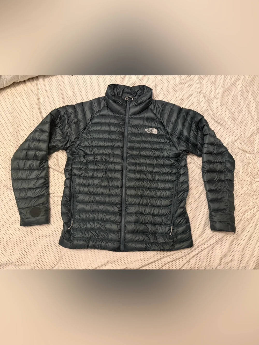 The North Face Dark Blue Lightweight Quilted Packable Puffer Jacket